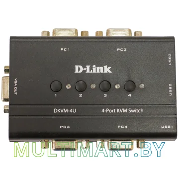 KVM переключатель D-Link DKVM-4U картинка 4